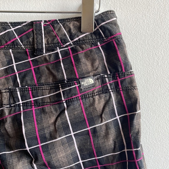 Plaid The North Face Shorts Size 6 - Picture 4 of 6
